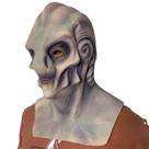 Mask UFO Alien Headgear Latex Face Cosplay Traje de Cosplay