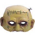 Mask Zombies Horror Half Face Halloween Cosplay Prop