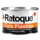 Massa Adesiva Plástica 400g Cinza Com Catalisador - Retoque