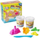 Massa Areia Brincando Na Praia 400G Massa Areia Brincando Na Praia 400G