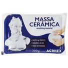 Massa Cerâmica para Modelagem Acrilex 500 Gramas Massa Cerâmica para Modelagem Acrilex 500 Gramas