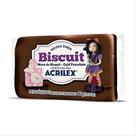 Massa de biscuit Acrilex marrom 90g