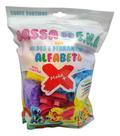 Massa De Eva Com Molde Forminha De Alfabeto Make+ 100 Gramas