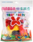 Massa de EVA Make+ Criativa Transporte com Molde 60g
