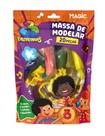 Massa de modelar 12 cores 6 moldes 1 rolinho 1 faquinha 3 palavrinhas Massa de modelar 12 cores 6 moldes 1 rolinho 1 faquinha 3 palavrinhas