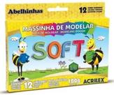Massa de modelar acrilex - 12 cores