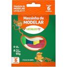 Massa de Modelar Colorida Leo&ampLeo - 6 Cores - 90g