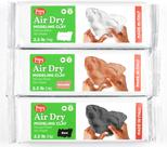 Massa de modelar Pepy Air Dry 3 unidades 3 kg multicolorida