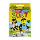 Massa de Modelar Soft 06 Cores Acrilex Massa de Modelar Soft 06 Cores Acrilex