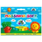 Massa de modelar Soft Utiguti 180g com 12 cores - Licyn