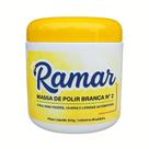 Massa de Polir Branca Ramar Nº 2 - 200g para Metais e Latarias