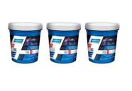 Massa de polir no2 base d agua 1kg automotivo 3 potes norton