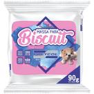 Massa de Porcelana Fria Biscuit 90G Rosa Caixa com 12 Unidades