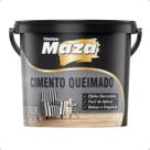 Massa Efeito Cimento Queimado Platina 5,6kg Maza