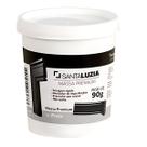 Massa Flex Para Acabamento Cor Preta Pote 90g Santa Luzia