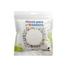 Massa para artesanato 50g branca - leonora
