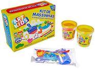 Massa Para Modelar Criativa Art Kids 3 300G.C/Moldes Massa Para Modelar Criativa Art Kids 3 300G.C/Moldes
