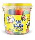 Massa Para Modelar Criativa Art Kids Big Balde 30 Un 1,5Kg