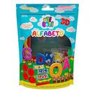 Massa Para Modelar Criativa Kit Alfabeto Utiguti 31Pcs