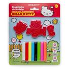 Massa para Modelar Hello KITTY com 8 Cores e 3 Moldes Temáticos