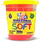 Massa para Modelar SOFT 500G Vermelho BS Amido