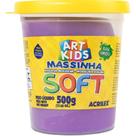 Massa para Modelar SOFT 500G Violeta - Base Amido