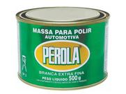 Massa Para Polir Automotiva Perola Branca Extra Fina 500G Massa Para Polir Automotiva Perola Branca Extra Fina 500G