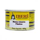 Massa Plastica 400Gr Ibere Branca ./ Kit Com 12 Unidades