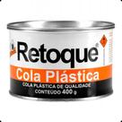 Massa Plástica Branca Retoque 400g