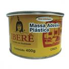 Massa Plastica Ibere 400G Cinza Com Catalizador - Kit C/12
