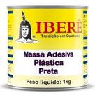Massa Plástica Preta 1kg Ibere Massa Plástica Preta 1kg Ibere