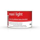 Massa poliester maxi light 900g - maxi rubber