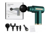 Massageado Portátil Recarregável Massage Gun 6 Velocidades Turbo.