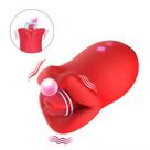 Massageador Beijos com Língua Vermelha e Chupeta Automática