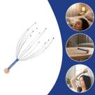 Massageador Capilar Anti Estresse Para Relaxar Com 12 Hastes