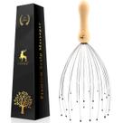 Massageador de cabeça USAGA 28 Finger Head Scratcher Wood Handle