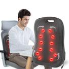 Massageador de costas CooCoco Shiatsu 14x19cm com calor para alívio da dor