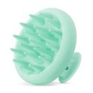 Massageador de couro cabeludo HEETA Hair Growth com cerdas macias, verde claro Massageador de couro cabeludo HEETA Hair Growth com cerdas macias, verde claro