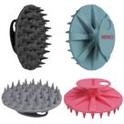 Massageador de couro cabeludo INNERNEED Shampoo Brush, pacote de silicone com 4