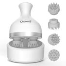 Massageador de couro cabeludo mornwell Queenwill Electric Cordless White