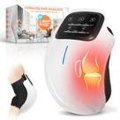 Massageador de joelho REDLOOK sem fio com tela de LED, calor infravermelho