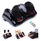 Massageador de pés H&B Luxuries Shiatsu com controle remoto preto
