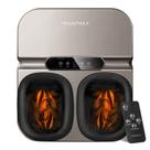 Massageador de pés MOUNTRAX com controle remoto Heat Shiatsu cinza