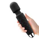 Massageador de varinha Bolly Cordless Powerful para mulheres negras