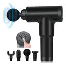 Massageador Elétrico Muscular Profissional Portátil Bivolt 110V e 220V Pistola Massageadora Elétrica Corporal KH 320 Recarregável 30 Níveis Velocidade