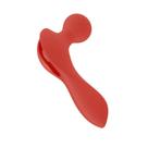 Massageador Elétrico Portátil Vermelho Recarregável USB