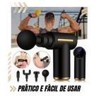 Massageador Elétrico Profissional Muscular Pistola Portátil Massageador Elétrico Profissional Muscular Pistola Portátil