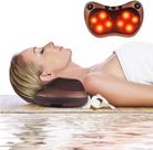 Massageador Elétrico Shiatsu Térmico Pescoço Lombar Alívio Estresse Fadiga Muscular Casa Carro 3D