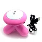 Massageador elétrico usb e pilha, pequeno, triangular