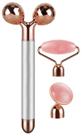 Massageador facial DANGSHAN 3 em 1 Electric Jade Roller Rose Quartz